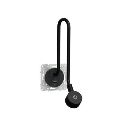  O2011 Liseuse avec USB anthrac 