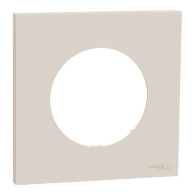  Odace plaque 1 poste beige sab 