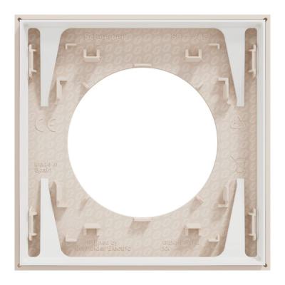  Odace plaque 1 poste beige sab 
