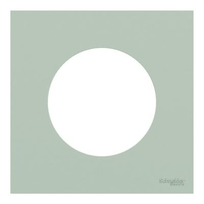  Odace plaque 1 poste vert jade 