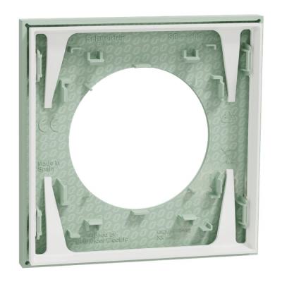  Odace plaque 1 poste vert jade 