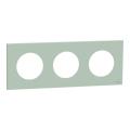  Odace plaque 3 postes vert jad 
