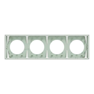  Odace plaque 4 postes vert jad 