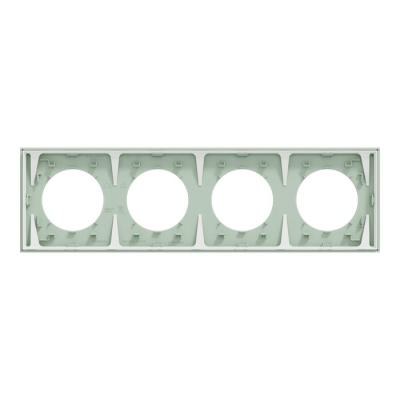  Odace plaque 4 postes vert jad 
