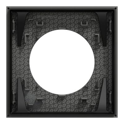  Odace plaque 1 poste gris basa 