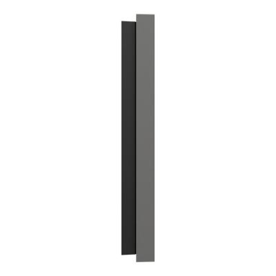  Odace plaque 2 postes gris bas 