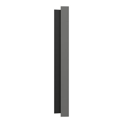  Odace plaque 4 postes gris bas 