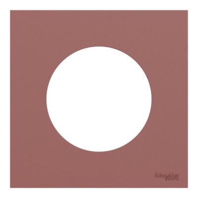  Odace plaque 1 poste rose gren 