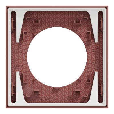  Odace plaque 1 poste rose gren 