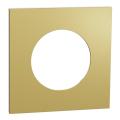  Odace M. plaque 1 poste laiton 