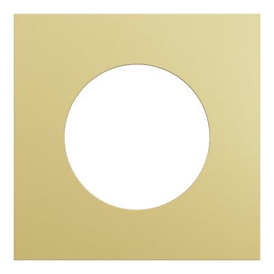  Odace M. plaque 1 poste laiton 