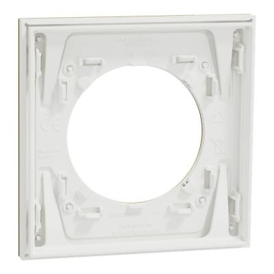  Odace M. plaque 1 poste laiton 