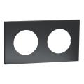  Odace M. plaque 2 postes perle 