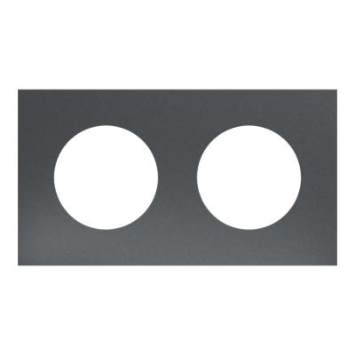  Odace M. plaque 2 postes perle 