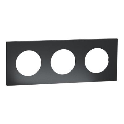  Odace M. plaque 3 postes perle 