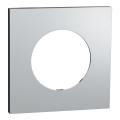  Odace M. plaque 1 poste Alumin 