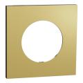  Odace M. plaque 1 poste laiton 