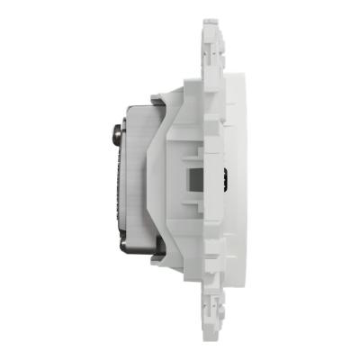  Odace prise TV simple blanc 
