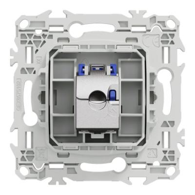  Odace prise RJ45 cat.6a STP bl 