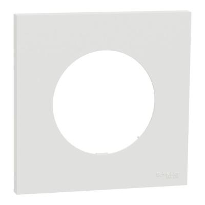  Odace plaque 1 poste blanc 