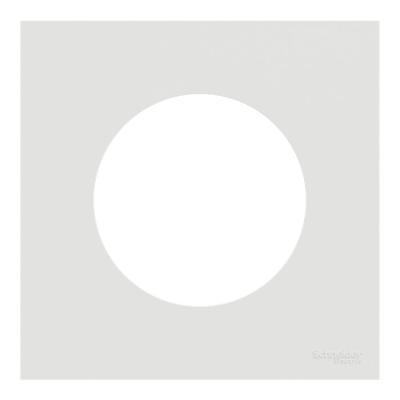  Odace plaque 1 poste blanc 