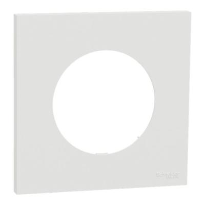  Odace plaque 1 poste blanc 