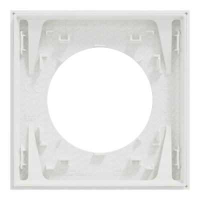  Odace plaque 1 poste blanc 