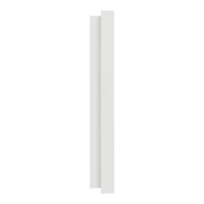 Odace plaque 2 postes blanc 