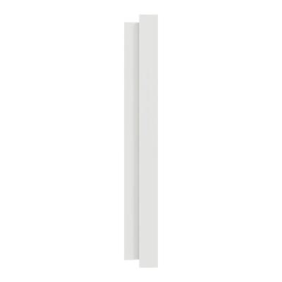  Odace plaque 4 postes blanc 