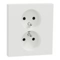  Odace prise 2P+T double blanc 