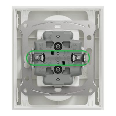 Odace prise 2P+T double blanc 