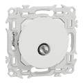  Odace prise TV simple blanc gr 
