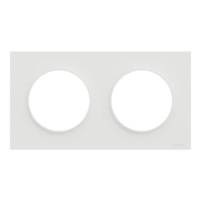  Odace Origine plaque 2 postes 