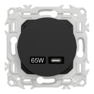  Odace chargeur USB-C 65W noir 
