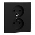  Odace prise 2P+T double noir g 