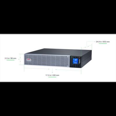  Onduleur SRV 3kVA Bat Li ion 
