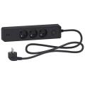  Multipr 3P 2USB 1,5m anthr 
