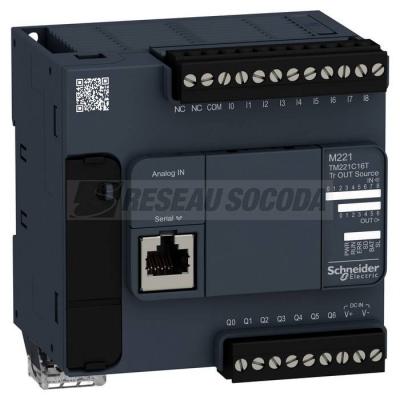  M221 16E-S PNP 24VCC 