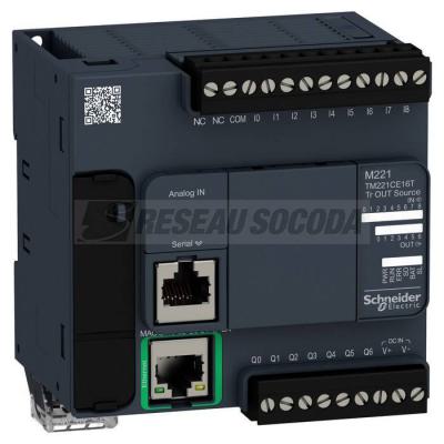  M221 16E-S PNP ETH 24VCC 