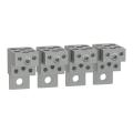  Bornes Alu 6 c�bles 35mm� - 4P 