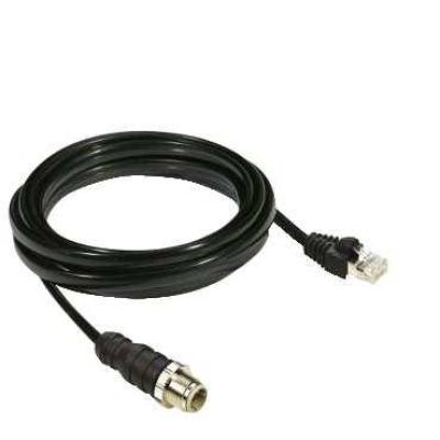  CABLE RJ45 - MINI DIN 