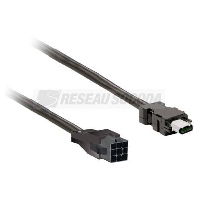  CABLE MOTEUR 5M BINDE 0,8 