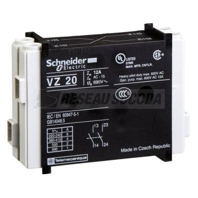 Bloc contacts auxiliares 2F 