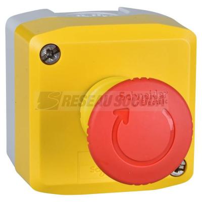  BOITE JAUNE 1 BOUTON ARR 