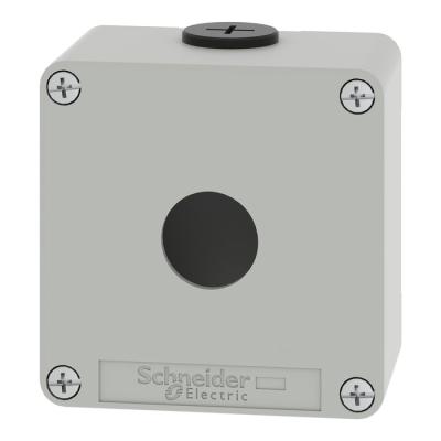  Boite vide grise 1 trou 22mm 