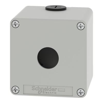  Boite vide grise 1 trou 22mm 