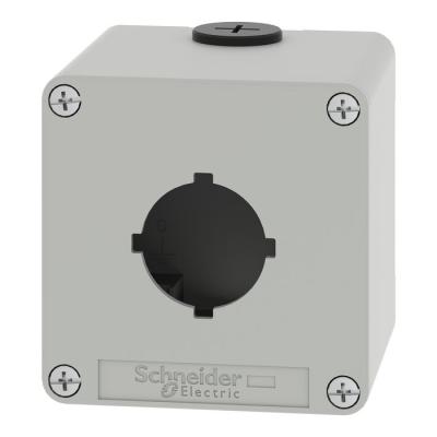  Boite vide grise 1 trou 30mm 