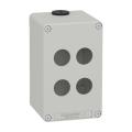  Boite vide grise 4 trous 22mm 