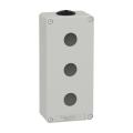  Boite vide grise 3 trous 22mm 