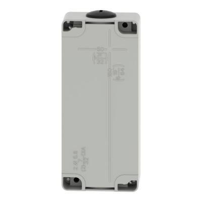  Boite vide grise 6 trous 22mm 